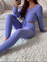 Load image into Gallery viewer, Cozy Cashmere Jogger and Sweater Set