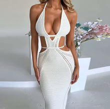 Load image into Gallery viewer, Bare Escape Halter Dress