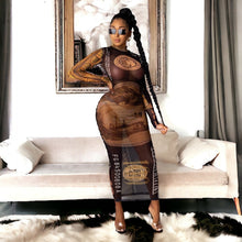 Load image into Gallery viewer, Money on My Mind Sheer Dress