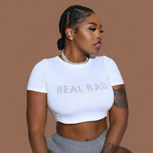 Load image into Gallery viewer, Real Bad Cropped Tee