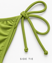 Load image into Gallery viewer, Yacht Me Green Ruched Bikini