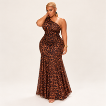 Load image into Gallery viewer, Sienna Leopard Gown
