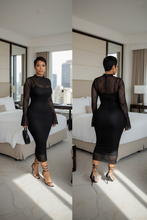Load image into Gallery viewer, The Dallas Noir Dress