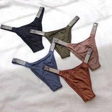 Load image into Gallery viewer, Vixen Luxe Diamond Thong