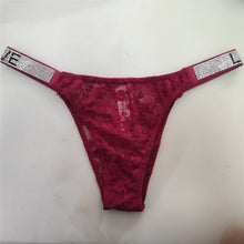 Load image into Gallery viewer, Vixen Luxe Lace Thong