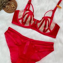 Load image into Gallery viewer, Love Spell Plunge Bra & Panty (Unpadded)