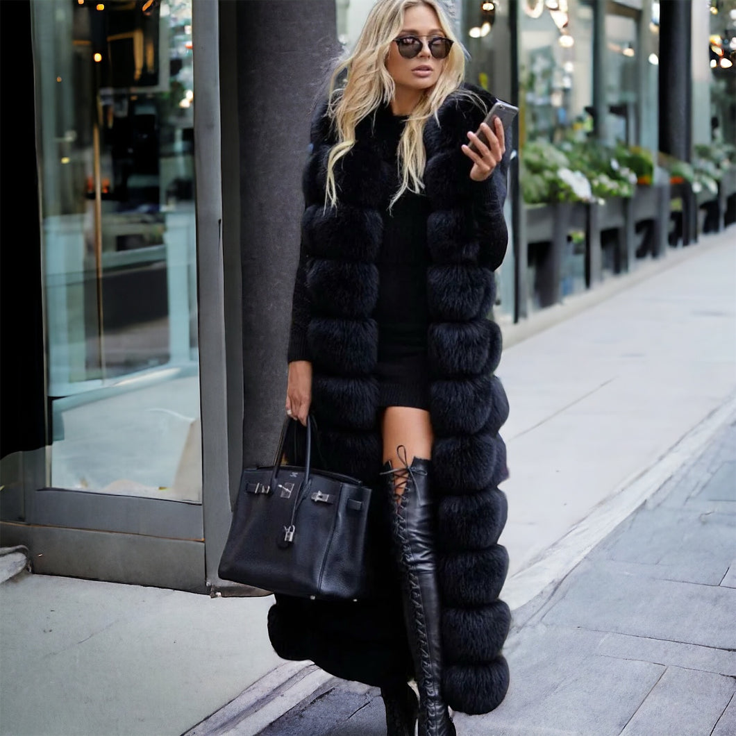 Not One of Them Faux Fur Vest