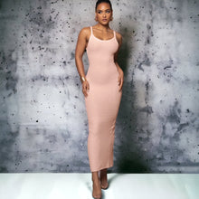 Load image into Gallery viewer, About Last Night Ribbed Dress
