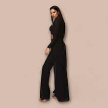 Load image into Gallery viewer, Always Winning Ribbed 3pc Pant Set
