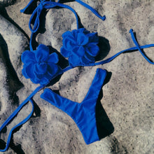 Load image into Gallery viewer, Floral Paradise Triangle Bikini
