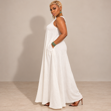 Load image into Gallery viewer, Solène Ivory Maxi Dress
