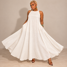 Load image into Gallery viewer, Solène Ivory Maxi Dress
