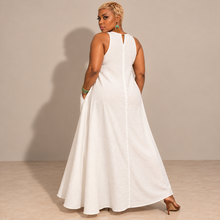 Load image into Gallery viewer, Solène Ivory Maxi Dress
