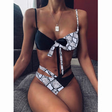 Load image into Gallery viewer, Queening in Kauai Multiprint Bikini
