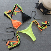 Load image into Gallery viewer, Caribbean Queen 2pc Tassle Bikini
