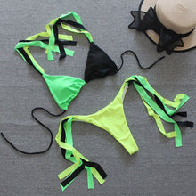 Load image into Gallery viewer, Caribbean Queen 2pc Tassle Bikini
