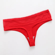 Load image into Gallery viewer, Comfy Cozy Vixen Cotton Thong
