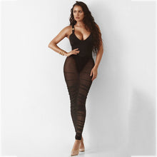 Load image into Gallery viewer, Vixen Sheer Ruched Skirt Cover Up
