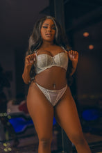 Load image into Gallery viewer, Angel Lace Push up Bra &amp; Panty Set (White)
