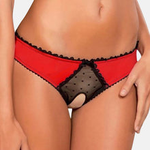 Load image into Gallery viewer, Temptation Mesh Lace Crotchless Panties
