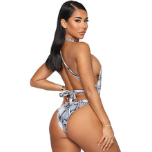 Load image into Gallery viewer, Deep V Plunge Monokini Plus Size
