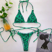 Load image into Gallery viewer, Baecation in Bali Tie Bikini
