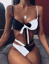 Load image into Gallery viewer, Queening in Kauai Multiprint Bikini
