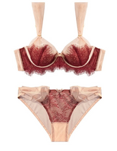 Load image into Gallery viewer, Angel Lace Romance Bra &amp; Panty Set
