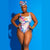 Picasso Plus Size Monokini