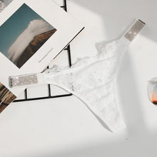 Load image into Gallery viewer, Vixen Luxe Diamond Lace Thong
