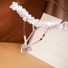 Load image into Gallery viewer, Seduction Floral Lace Crotchless Thong
