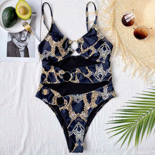 Load image into Gallery viewer, Temptation in Turks Hollow Out Monokini
