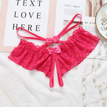 Load image into Gallery viewer, Love Scene Lace Crotchless Panties
