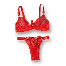 Load image into Gallery viewer, Love Bomb Bralette &amp; Panty Set
