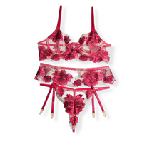 Load image into Gallery viewer, Paradise 3pc Garter Set

