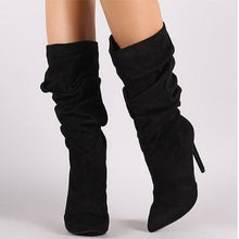 Load image into Gallery viewer, Loose Ruched MidCalf Boots

