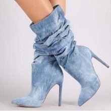 Load image into Gallery viewer, Loose Ruched MidCalf Boots
