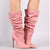 Loose Ruched MidCalf Boots