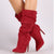 Loose Ruched MidCalf Boots