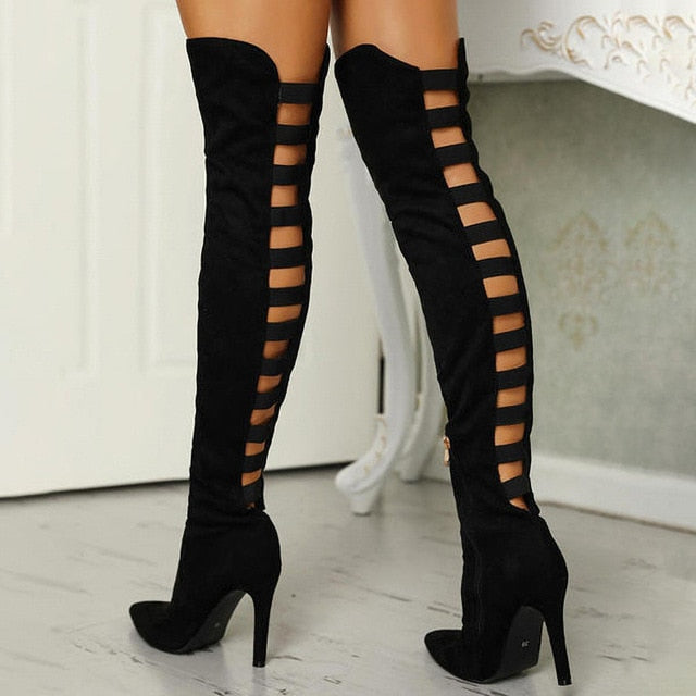 Vixen Luxe Over the Knee Boots
