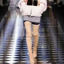 Load image into Gallery viewer, Vixen Suede Over the Knee Boots
