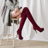 Platform Suede Over The Knee Boots