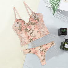 Load image into Gallery viewer, Garden of Eden Corset &amp; Panty
